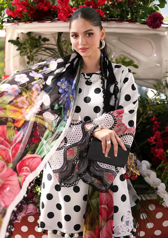 03-Piece Printed Lawn Suit | Unstitched