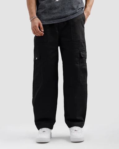 Black Cargo Pants for Men Zaytra Stylish