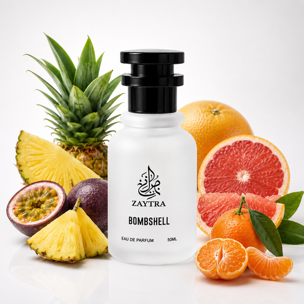 Bombshell perfume bottle showcasing elegant fragrance design for a luxurious scent experience