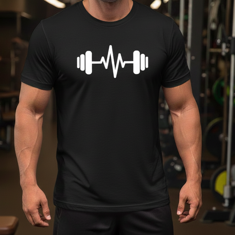 Printed T-shirt for man and woman in pakistan .for Gym lover and Gymers