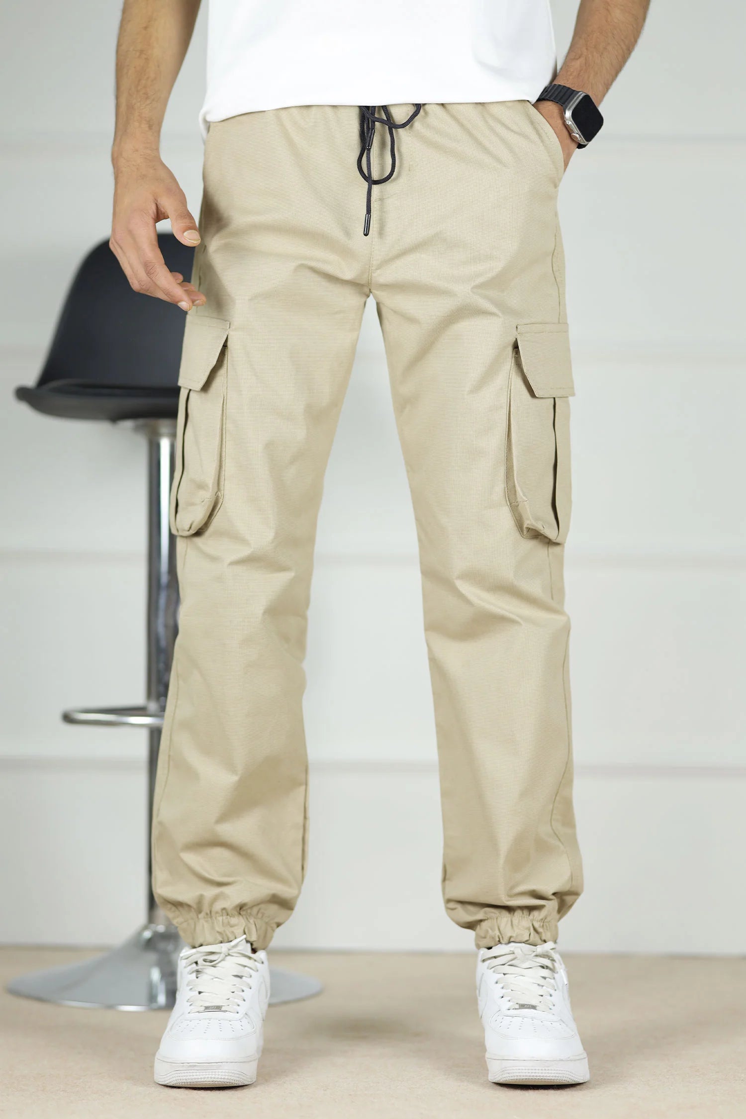 Zaytra DrawString Pockets Cotton Cargo Trouser in Best Quality in Pakistan with zaytra