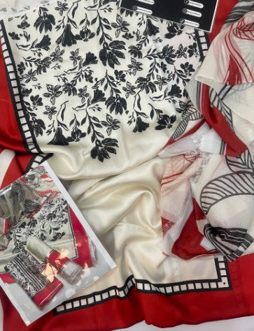 Pure Silk Digital Printed Dress