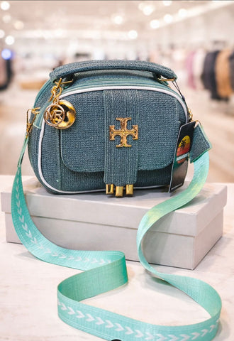 New Stylish Blue Cross Body Bag for woman's in pakistan