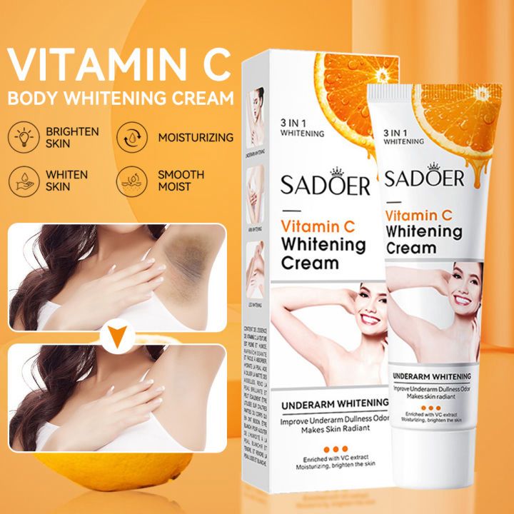 Sadoer Vitamin C Whitening Cream Skin Care Product Foe Girls