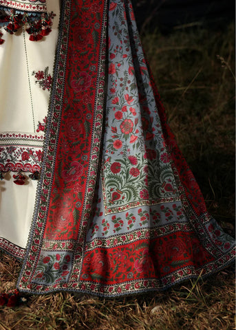 03-Piece Printed Law Suit - Unstitched